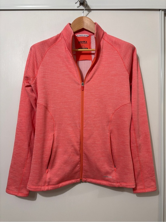 Annika by Cutter & Buck Jackets & Blazers - Annika Cutter & Buck Womens Bright Pink Jacket Full Zip Walking  Tennis 50+ UPF